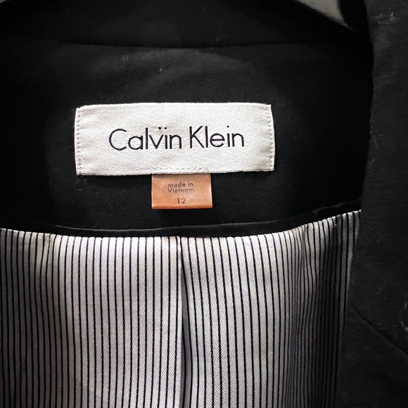 Calvin Klein Fitted Blazer - Picture 5 of 7